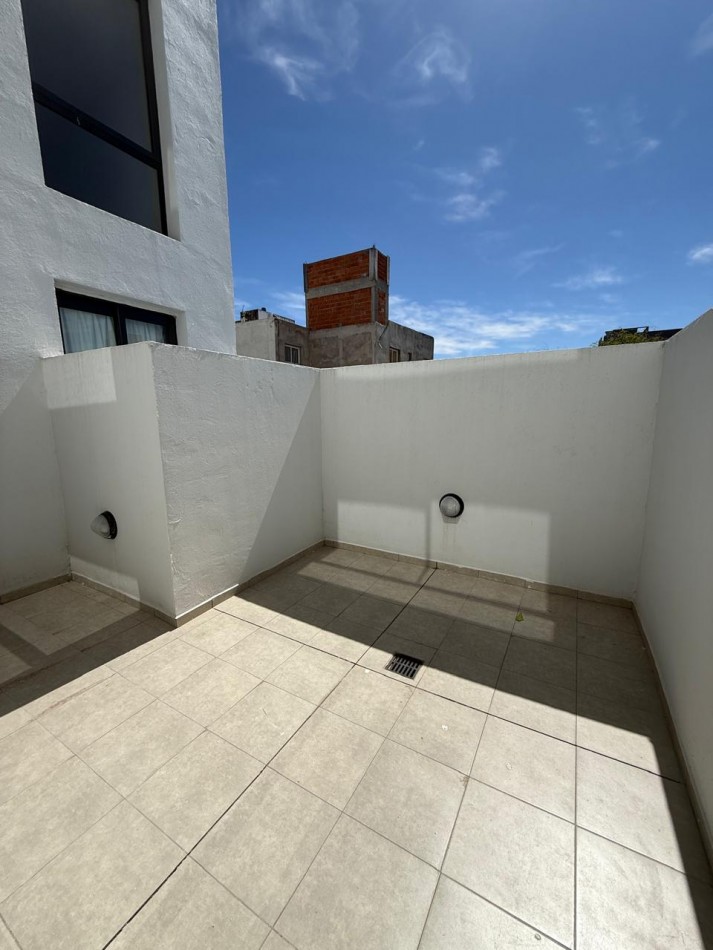 Departamento a estrenar, 1 dormitorio y patio