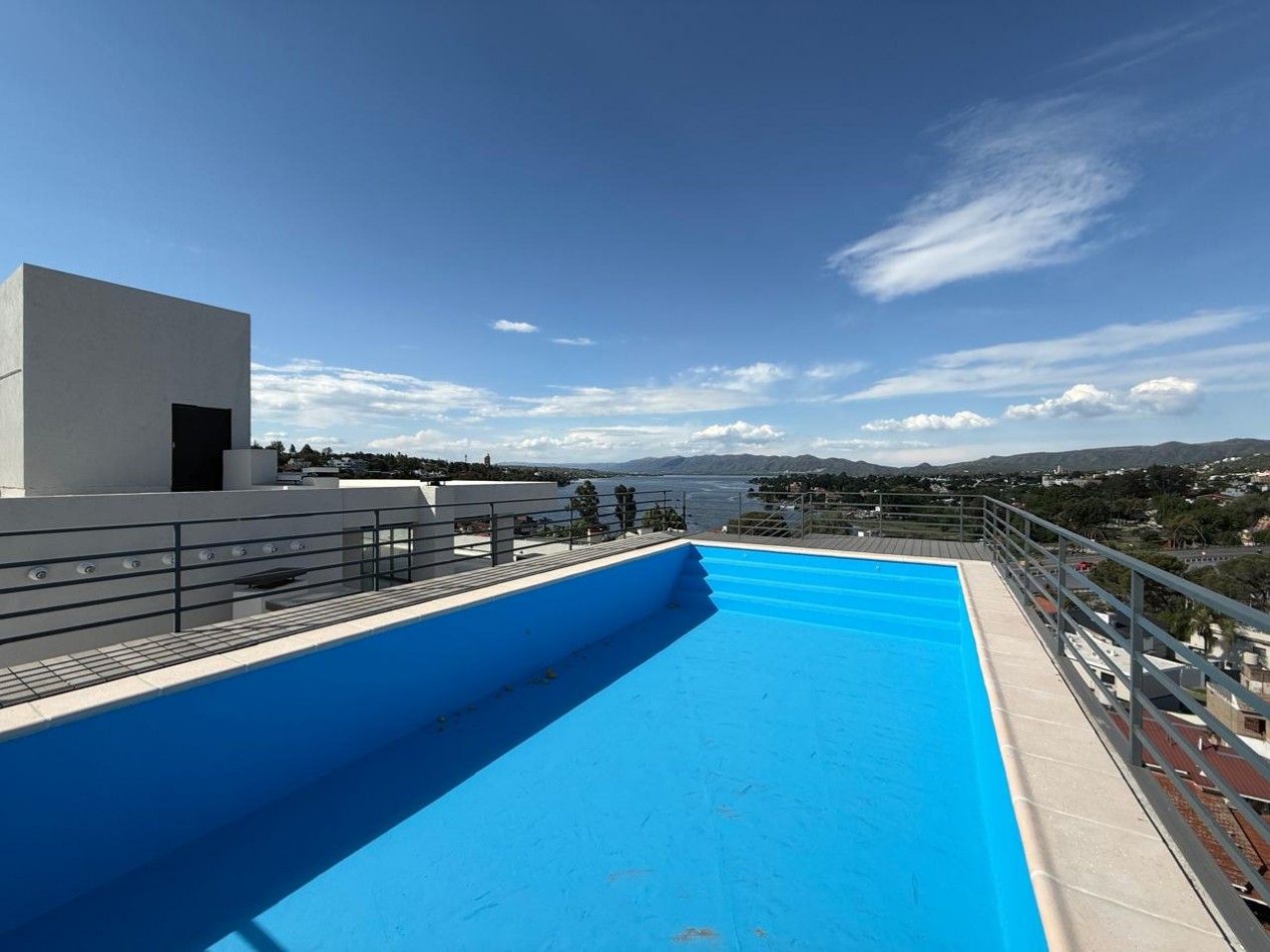 Departamento de 2 dormitorios, con vista al lago